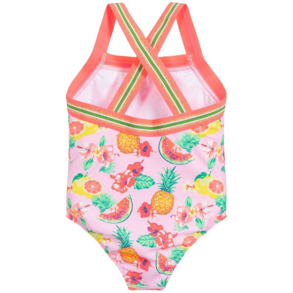Sunuva-Pink Fruit Swimsuit (UPF50+) | Childrensalon Outlet