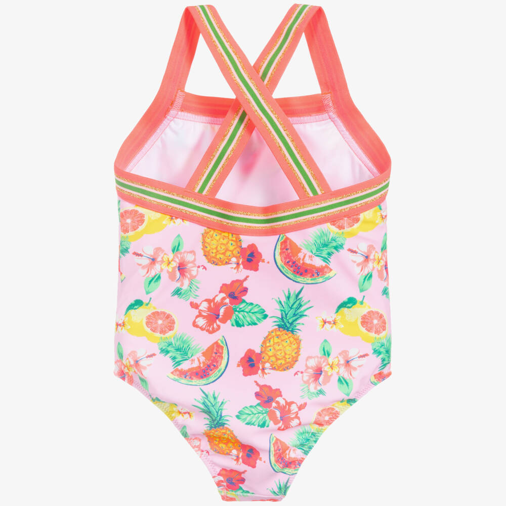 Sunuva-Pink Fruit Swimsuit (UPF50+) | Childrensalon Outlet