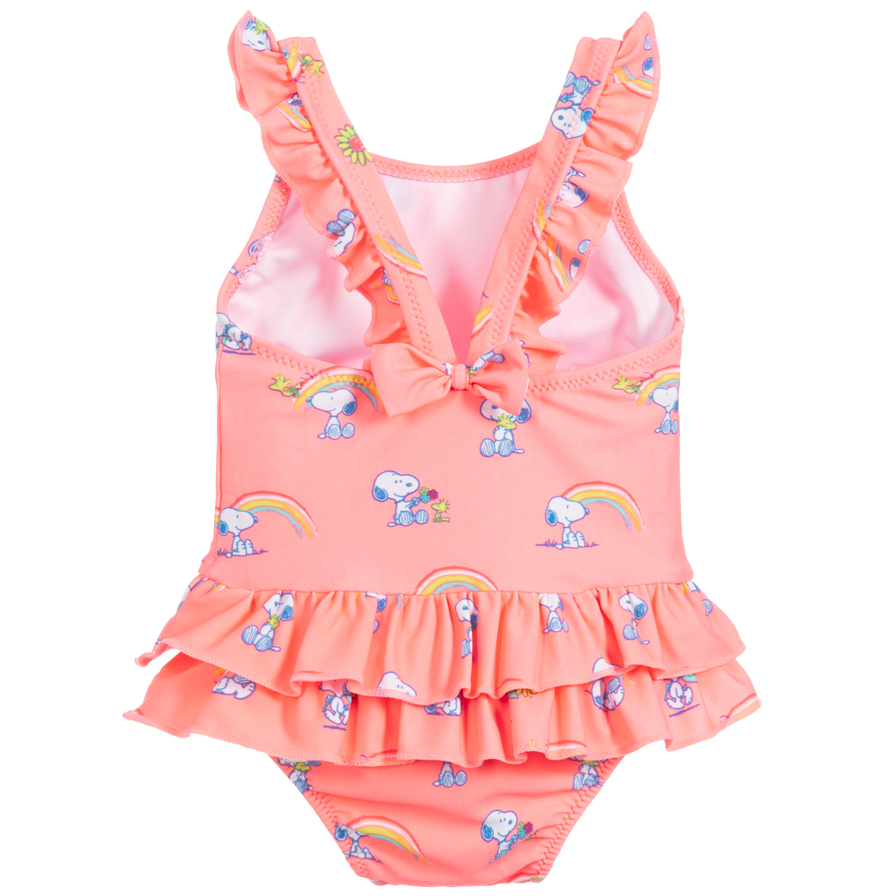 Sunuva-Pink Snoopy Swimsuit (UPF50+) | Childrensalon Outlet