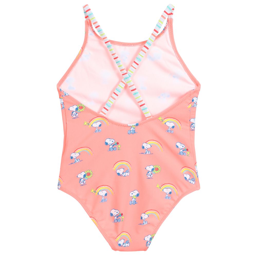 Sunuva Pink Snoopy Swimsuit UPF50 Childrensalon Outlet