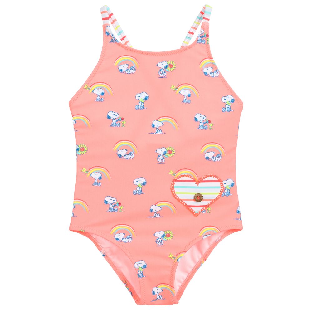 Sunuva-Pink Snoopy Swimsuit (UPF50+) | Childrensalon Outlet