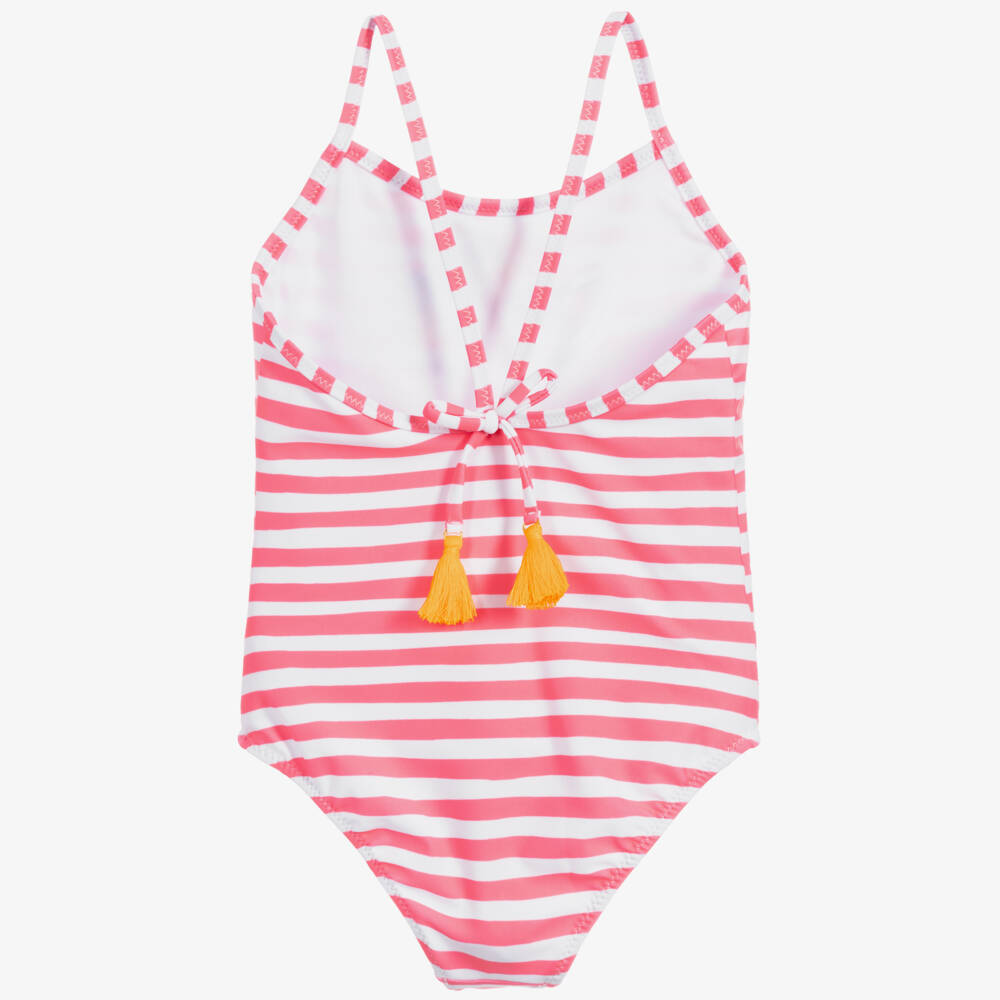 Sunuva-Pink Stripe Swimsuit (UPF50+) | Childrensalon Outlet