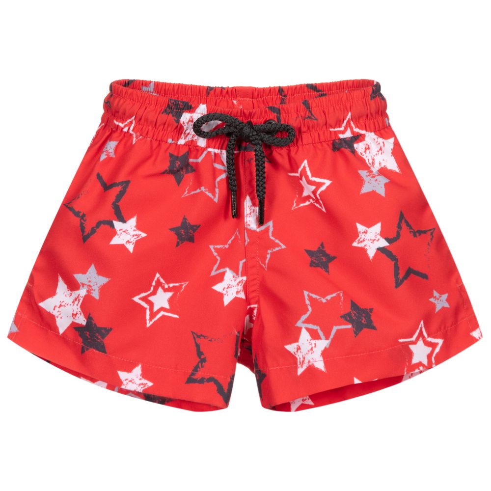 Sunuva - Red Baby Swim Shorts (UPF50+) | Childrensalon