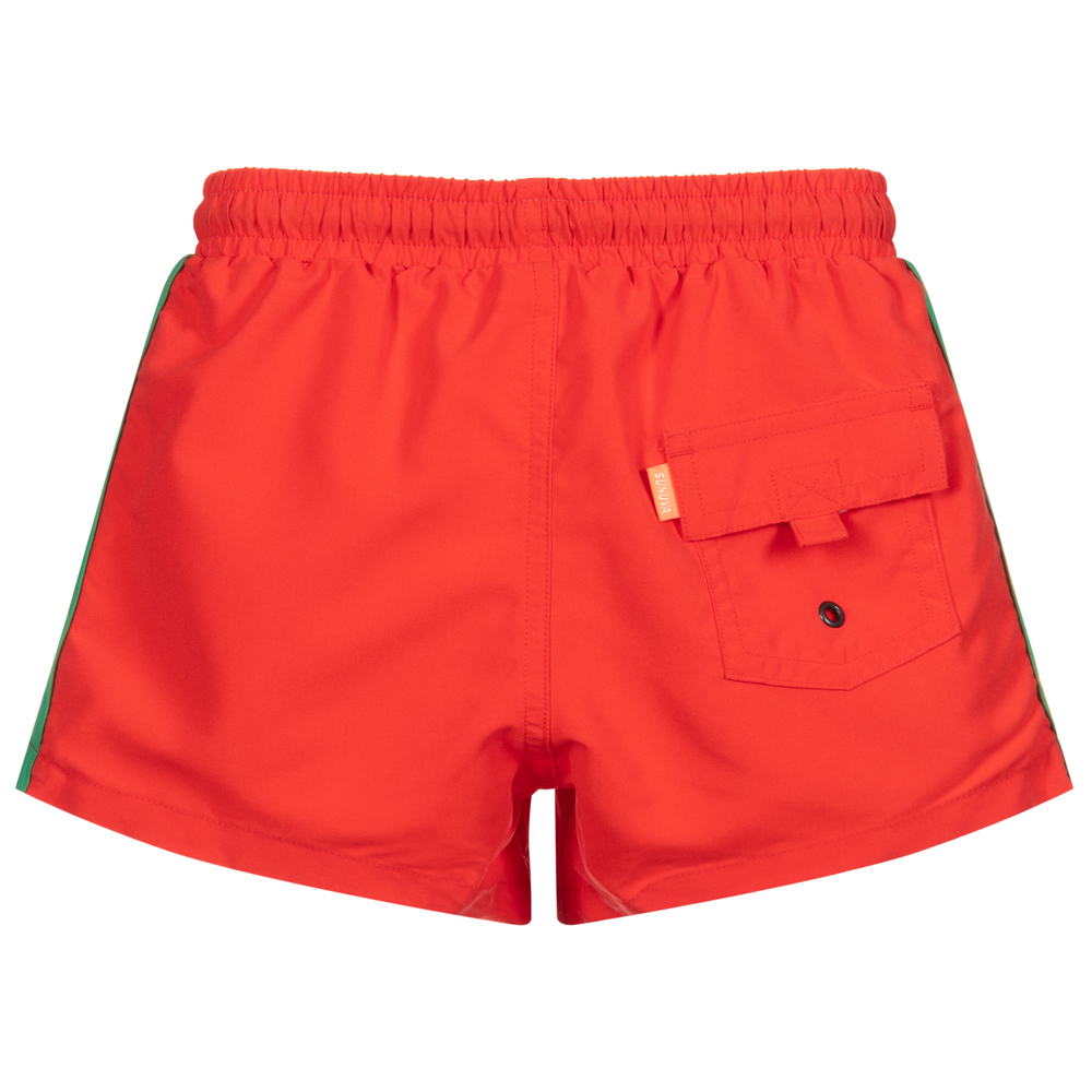 Sunuva-Red Swim Shorts (UPF50+) | Childrensalon Outlet