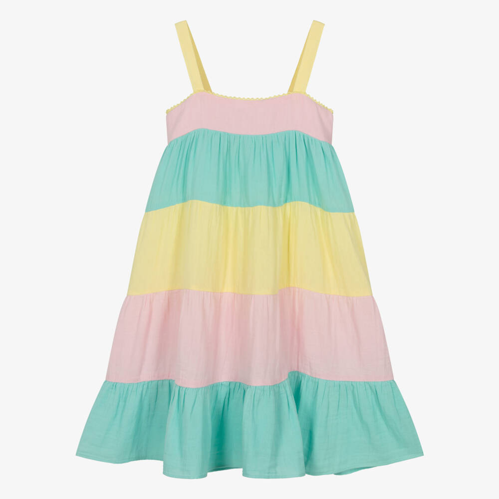 Sunuva-Teen Girls Colourful Cotton Sundress | Childrensalon Outlet