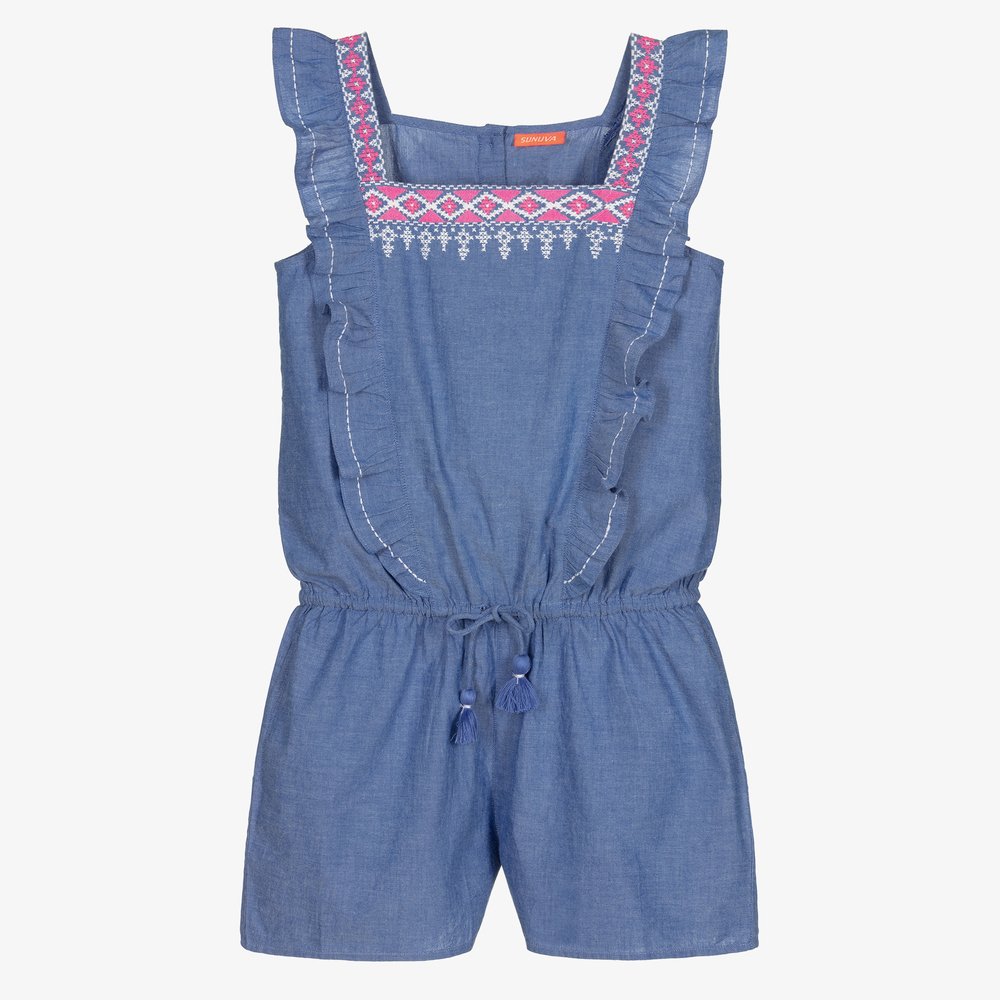 Sunuva - Teen Baumwoll-Playsuit für Mädchen | Childrensalon