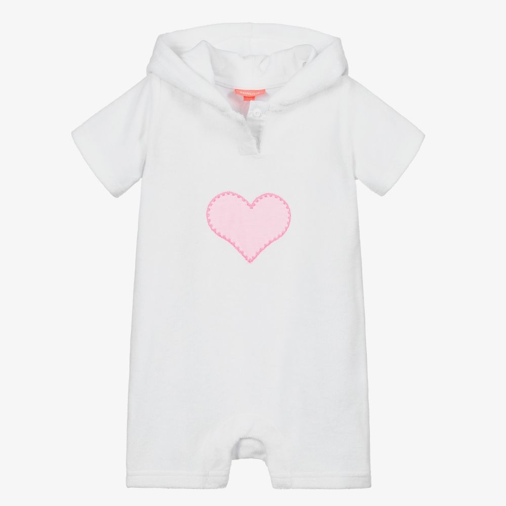 Sunuva - White Cotton Shortie  | Childrensalon