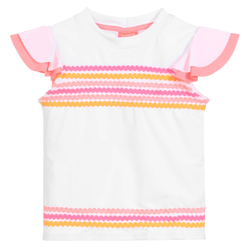 Sunuva - White Protective Top (UPF50+) | Childrensalon