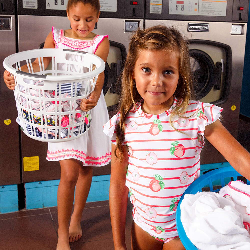 Sunuva-Бело-красный топ для плавания | Childrensalon Outlet