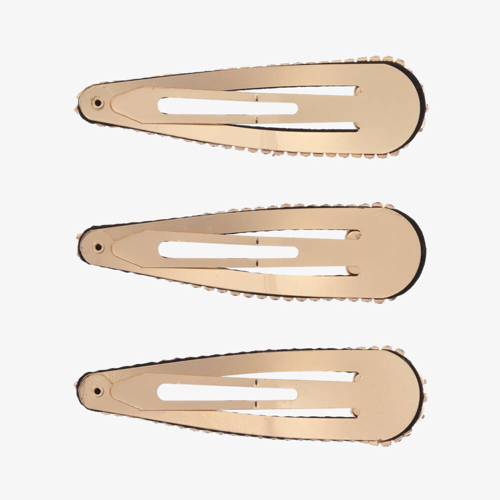 Super Smalls-Girls Celestial Gem Hair Clip Trio | Childrensalon Outlet