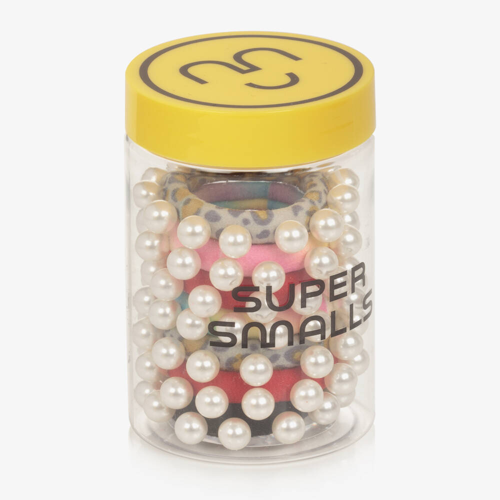 Super Smalls-عصابات شعر ملونة باللؤلؤ للبنات | Childrensalon Outlet