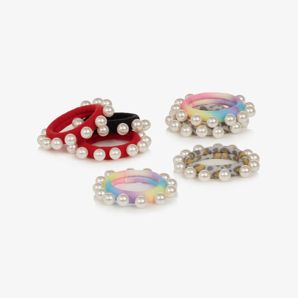 Super Smalls-عصابات شعر ملونة باللؤلؤ للبنات | Childrensalon Outlet