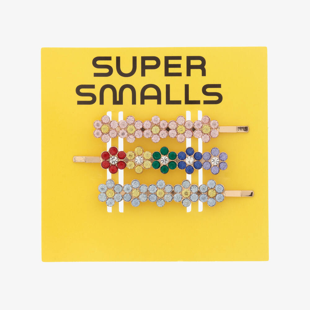 Super Smalls-Girls Cloud Watching Hair Pins (3 Pack) | Childrensalon Outlet