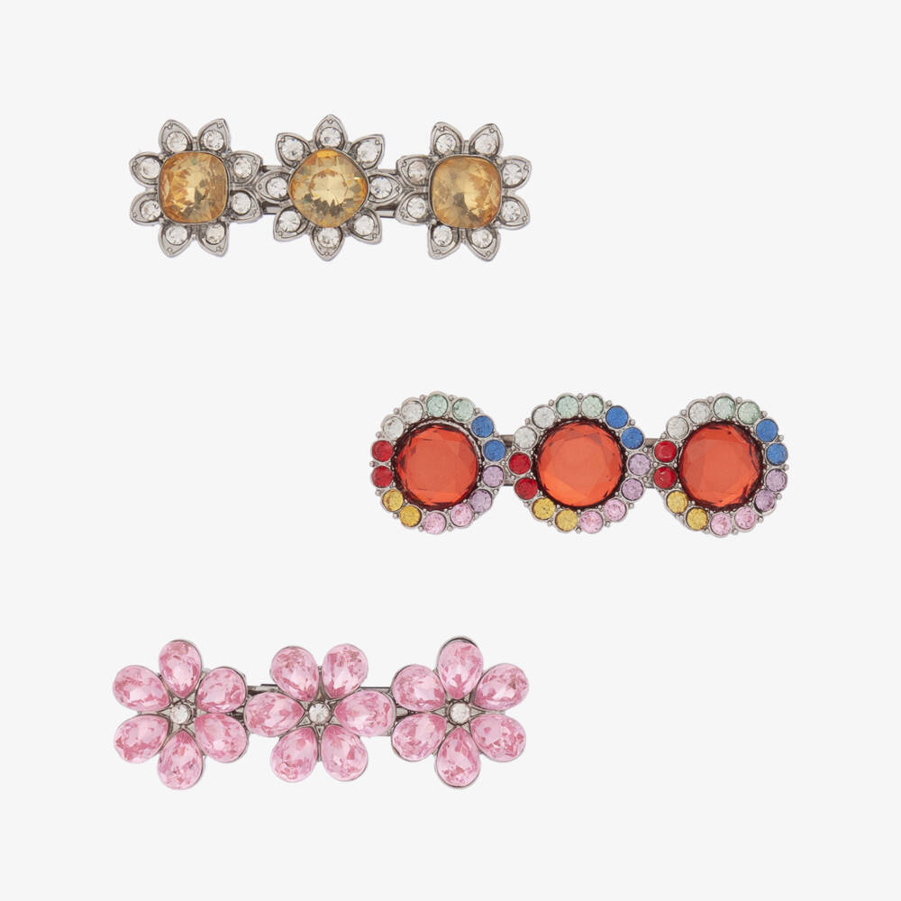 Super Smalls-Girls Sparkly Ballet Hair Clips Set | Childrensalon Outlet
