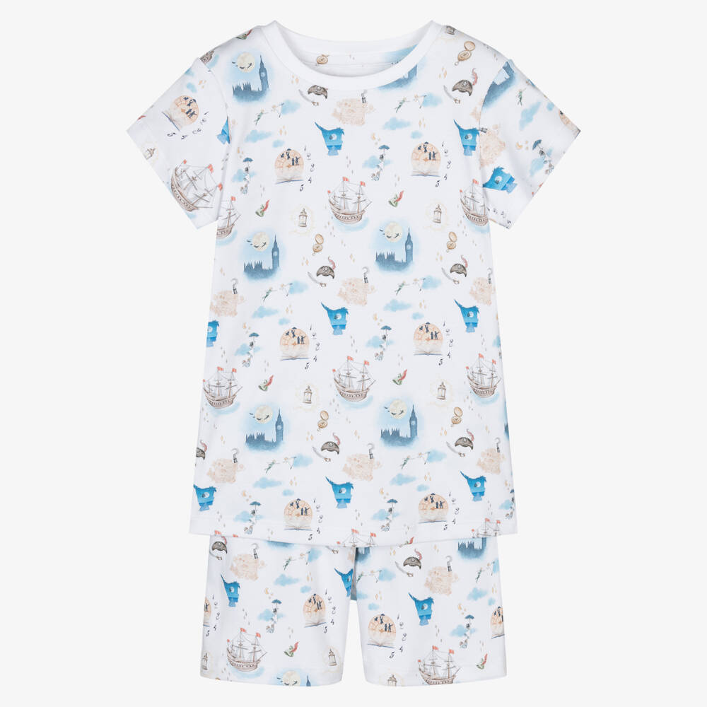 My Little Pie-Пижама из синего супима хлопка для мальчиков | Childrensalon Outlet