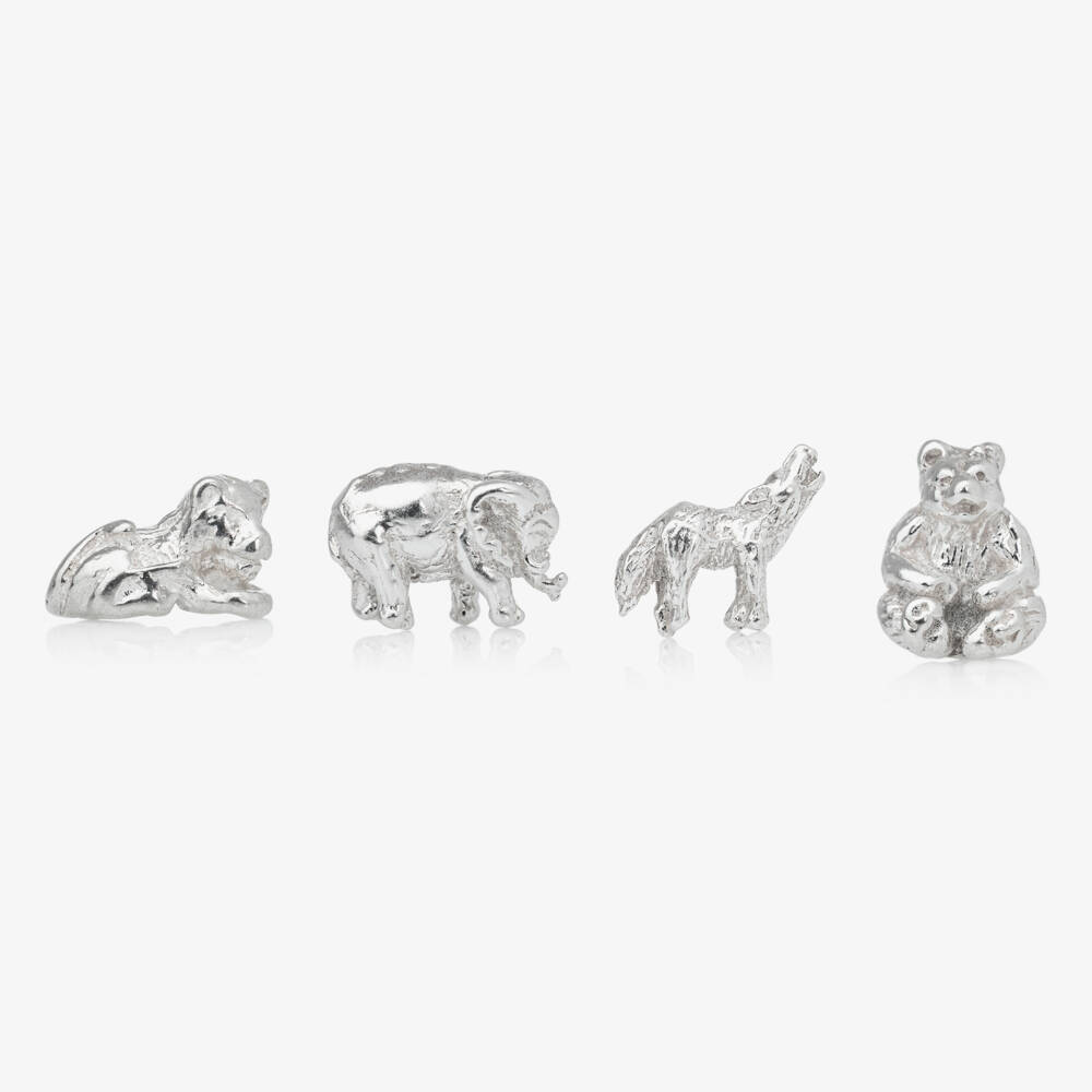 Tales From The Earth-Girls Petite Silver Animal Charms | Childrensalon Outlet