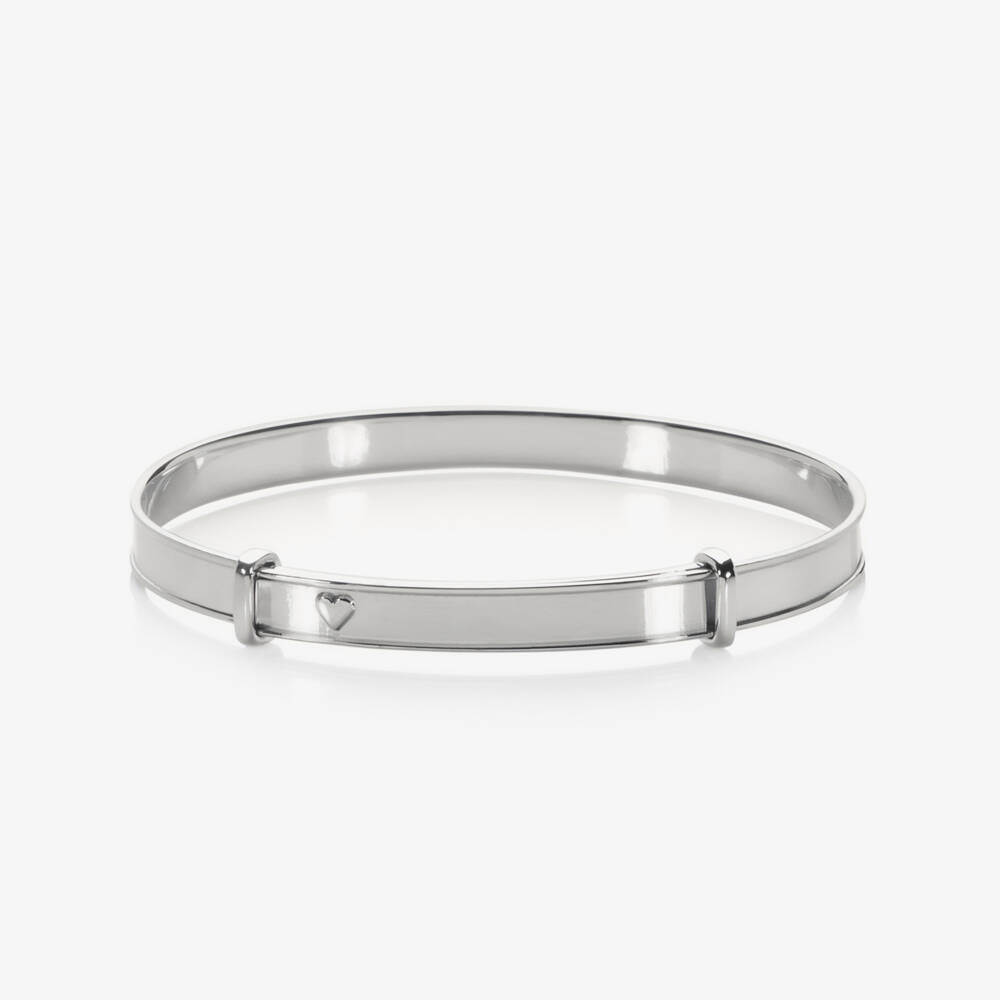 Tales From The Earth-Sterling Silver Extendable Bangle | Childrensalon Outlet