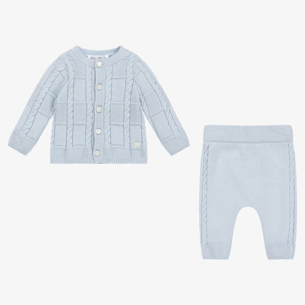 Tartine et Chocolat Ensemble pantalon bleu B b gar on