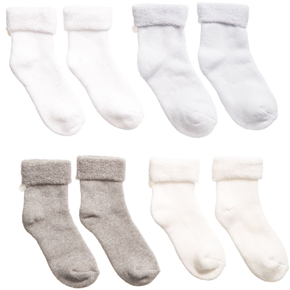 Tartine et Chocolat-Baby Boys Gift Socks (4 pack)  | Childrensalon Outlet
