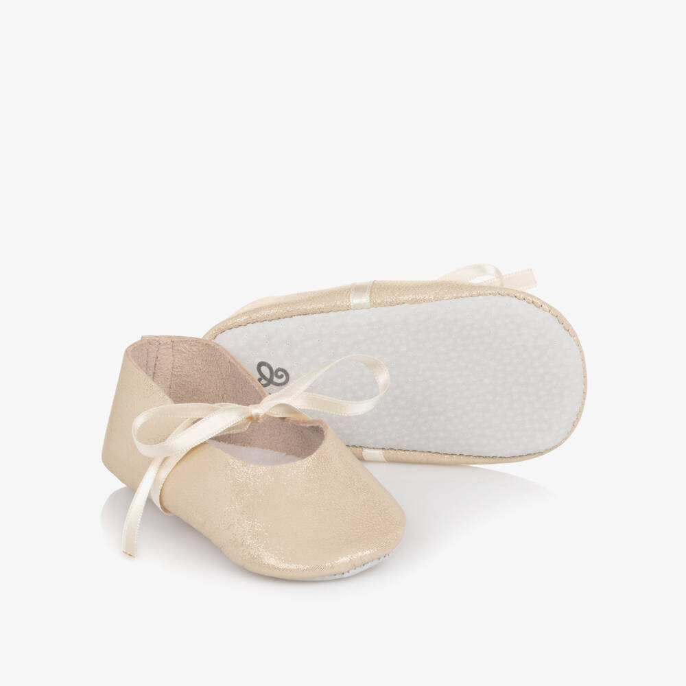 Tartine et Chocolat-Золотые пинетки для малышей | Childrensalon Outlet
