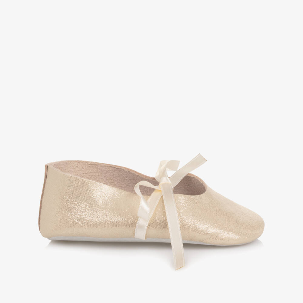 Tartine et Chocolat-Золотые пинетки для малышей | Childrensalon Outlet