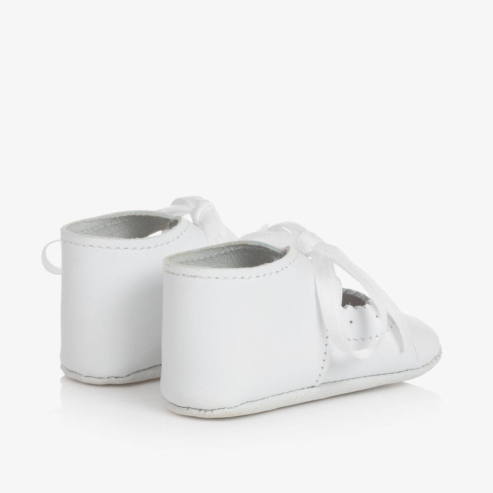 Tartine et Chocolat-حذاء جلد لون أبيض لمرحلة قبل المشي | Childrensalon Outlet