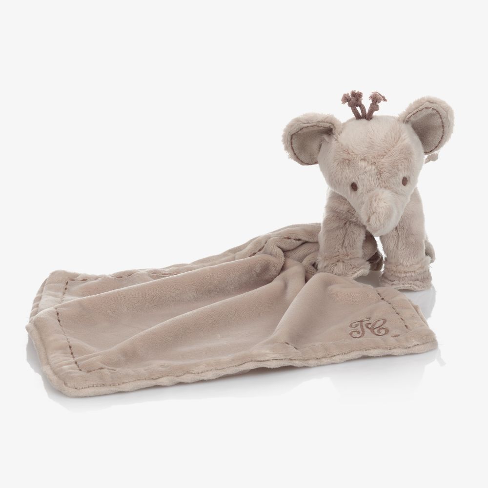 Tartine et Chocolat-Beige Elephant Doudou (25cm) | Childrensalon Outlet