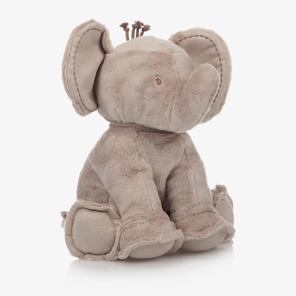 Tartine et Chocolat - Éléphant en peluche beige 25 cm | Childrensalon