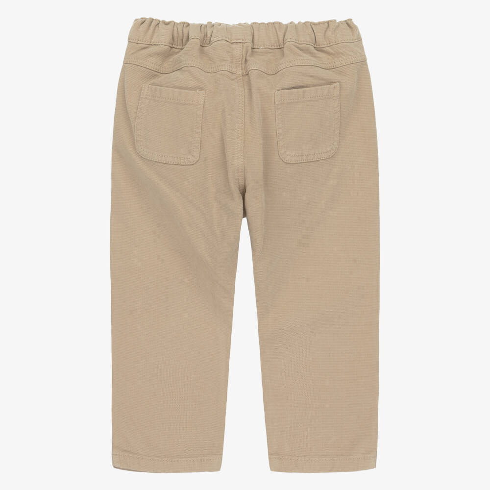 Tartine et Chocolat-Beige Trousers | Childrensalon Outlet