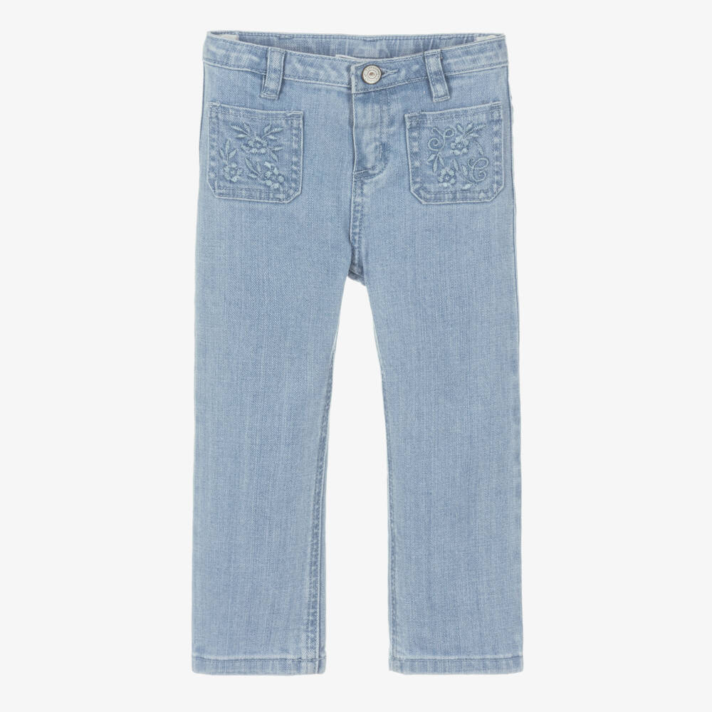 Tartine et Chocolat-Blue Denim Jeans | Childrensalon Outlet