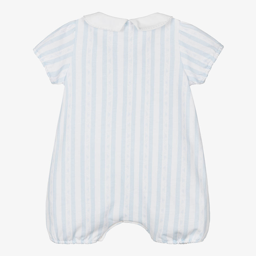 Tartine et Chocolat-تبّان قطن مقلم لون أزرق وأبيض للأطفال | Childrensalon Outlet