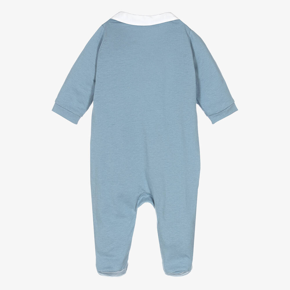 Tartine et Chocolat-Boys Blue Cotton Koala Babygrow | Childrensalon Outlet