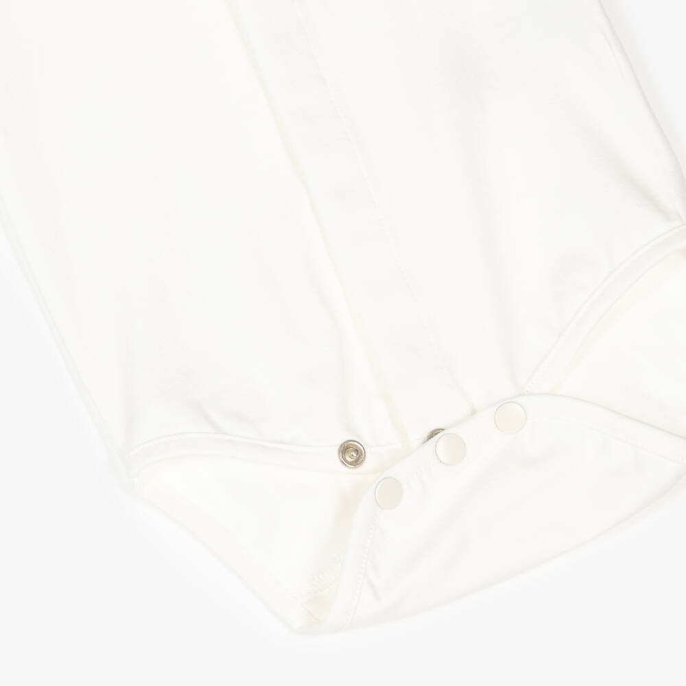 Tartine et Chocolat-Boys Blue & White Seersucker Dungarees | Childrensalon Outlet