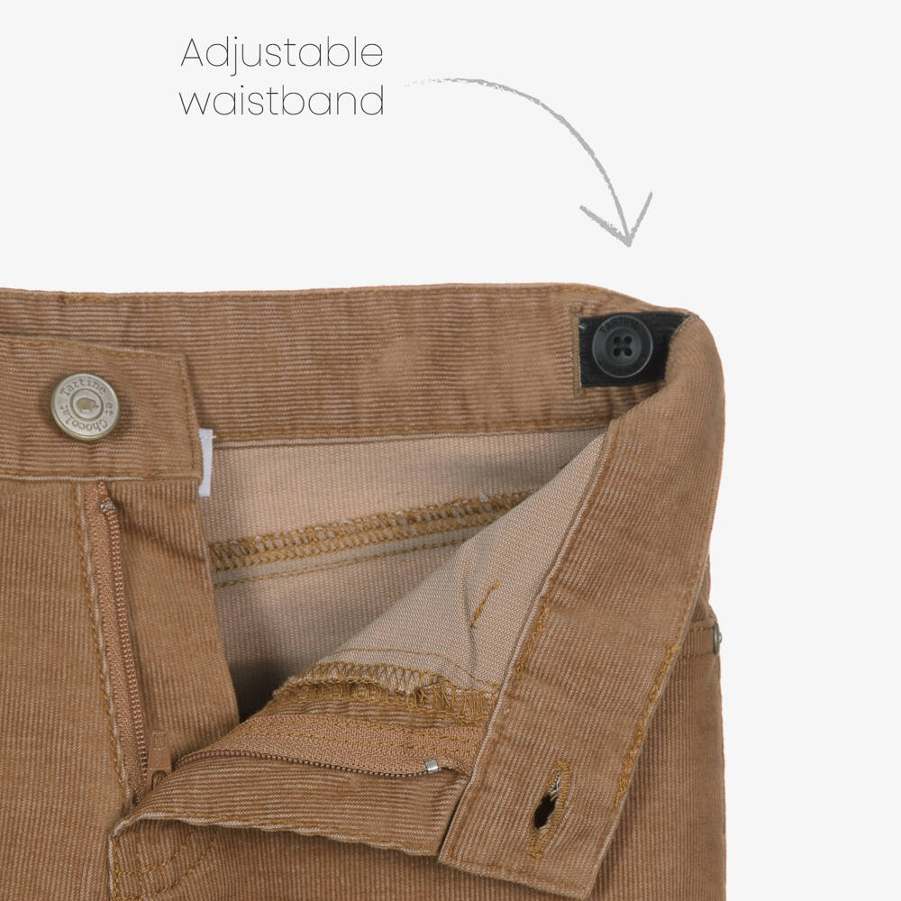 Tartine et Chocolat-Брюки из коричневого вельвета для мальчиков | Childrensalon Outlet