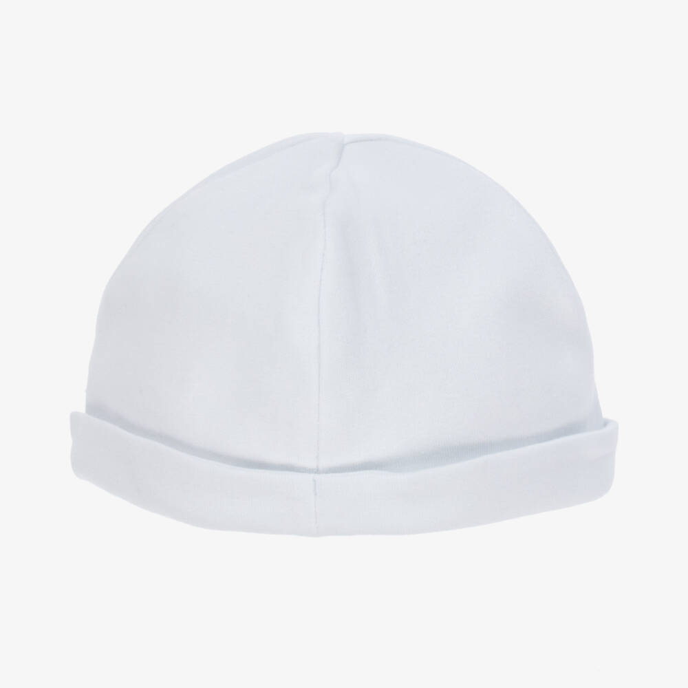 Tartine et Chocolat-Boys Light Blue Jersey Hat | Childrensalon Outlet