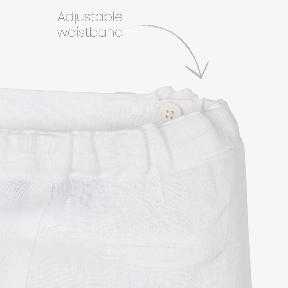 Tartine et Chocolat-طقم أولاد بخطوط فاتحة من القطن والكتان | Childrensalon Outlet