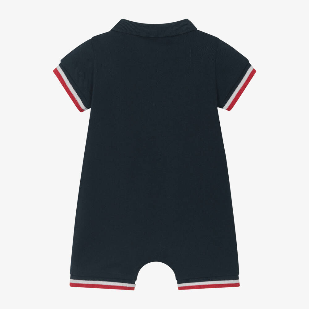 Tartine et Chocolat-بودي سوت قطن لون كحلي للمواليد | Childrensalon Outlet