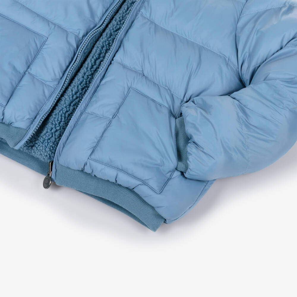 Tartine et Chocolat-جاكيت صوف أزرق قابل للعكس للأولاد | Childrensalon Outlet