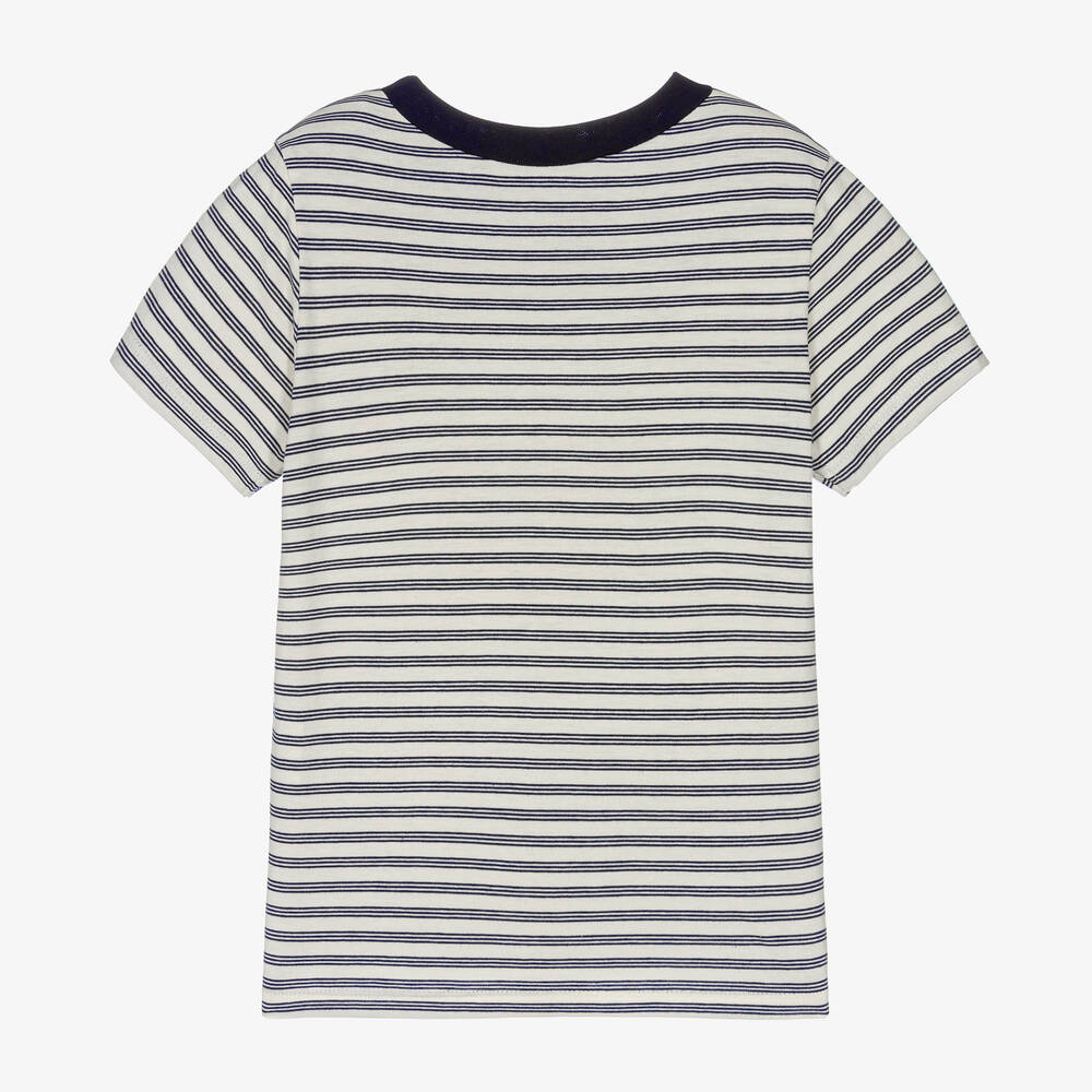 Tartine et Chocolat-Хлопковая футболка в полоску | Childrensalon Outlet