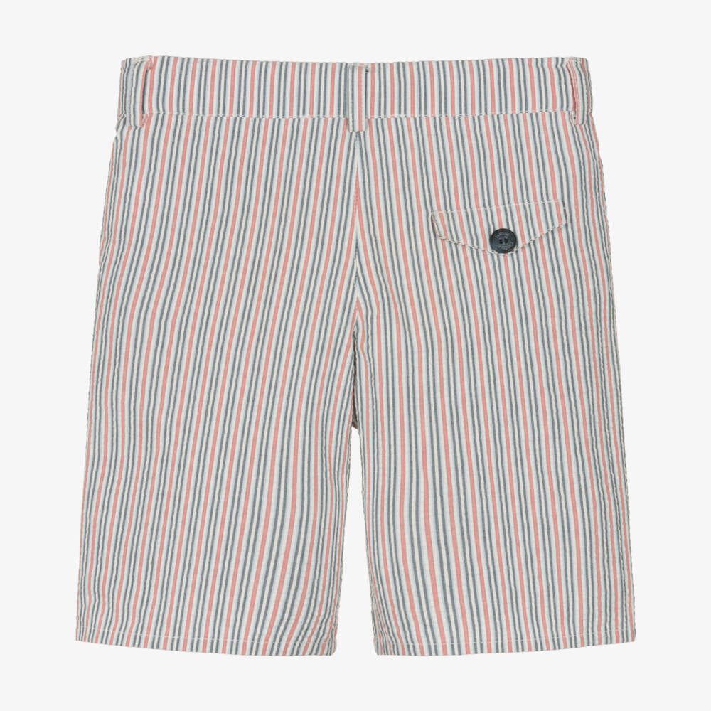 Tartine et Chocolat-شورت صبياني مخطط من قماش القطن النقي | Childrensalon Outlet