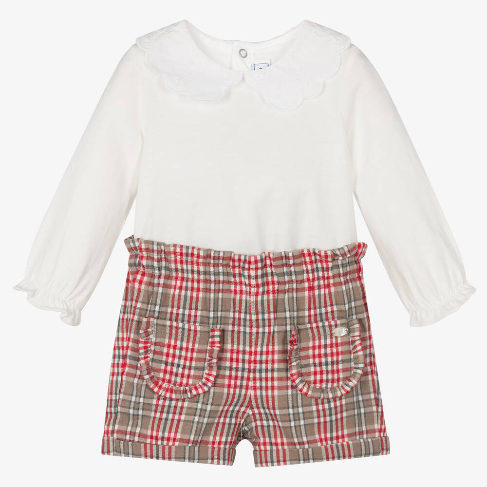 Tartine et Chocolat - Body & Shorts Set für Mädchen  | Childrensalon