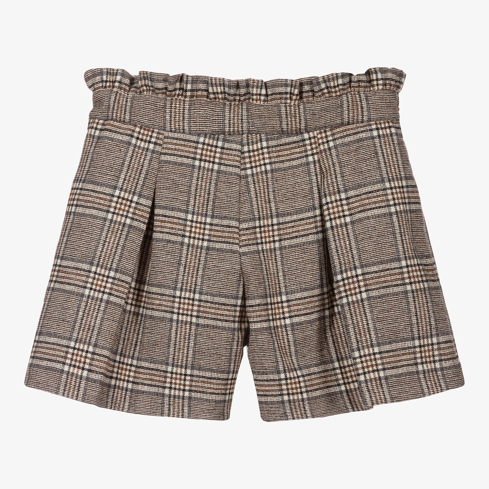 Short a on sale carreaux fille