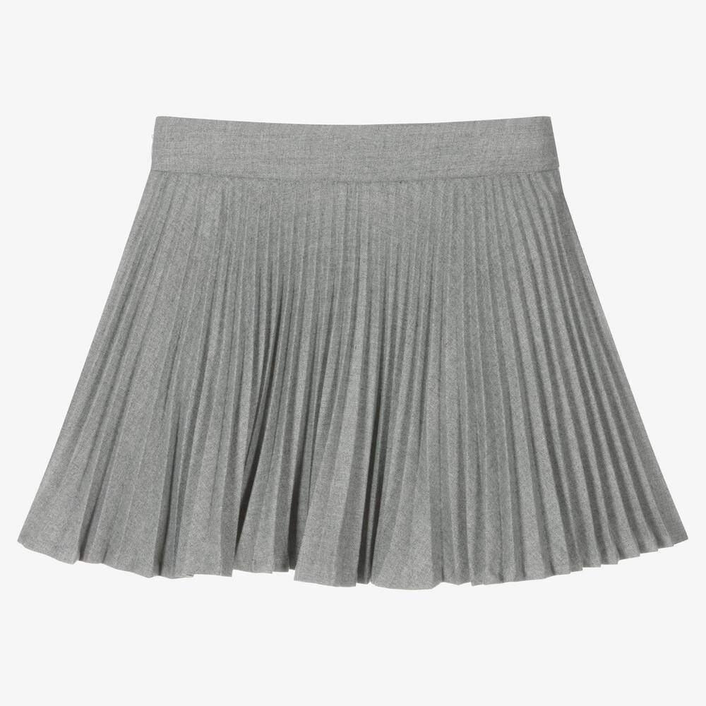 Jupe flanelle grise 2025