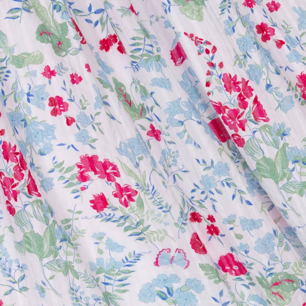 Tartine et Chocolat-Кремовое платье в цветочек | Childrensalon Outlet