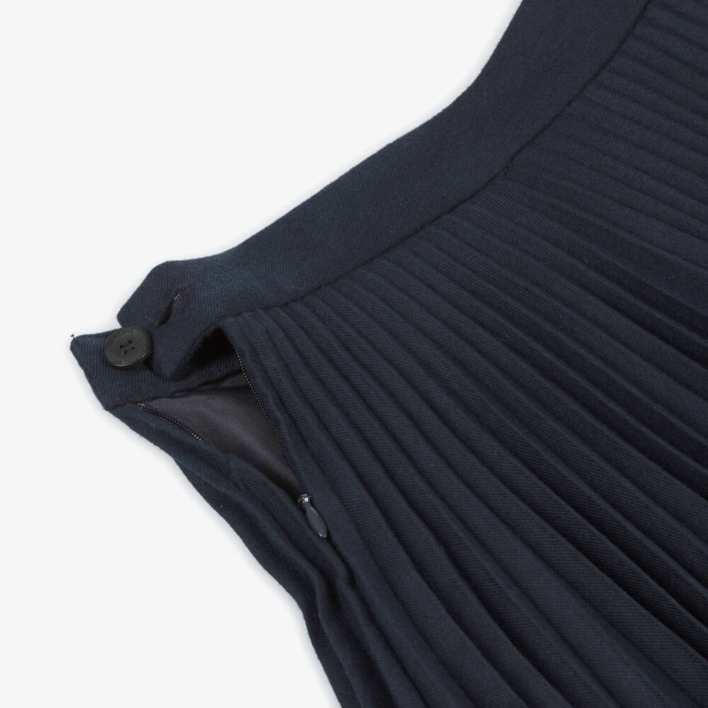 Tartine et Chocolat-Girls Midnight Pleated Skirt | Childrensalon Outlet