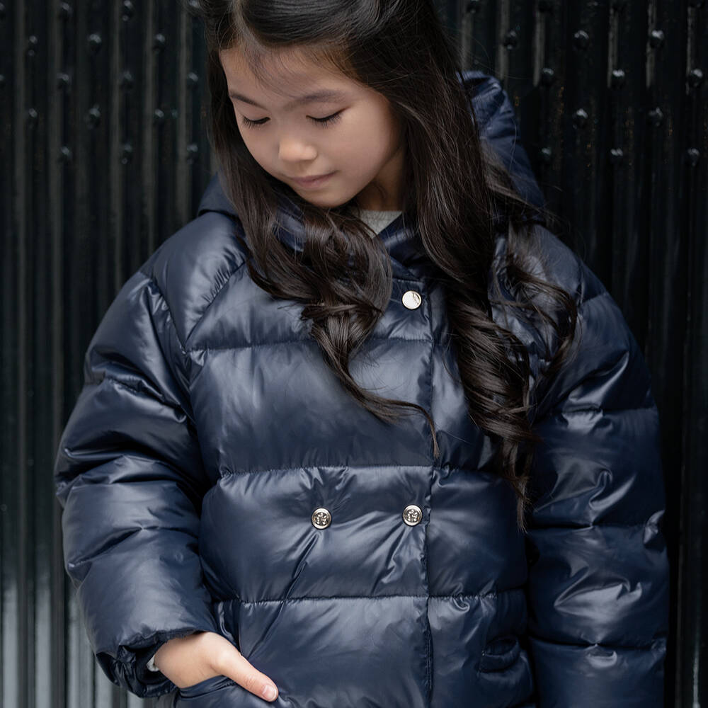 Doudoune tartine new arrivals et chocolat fille