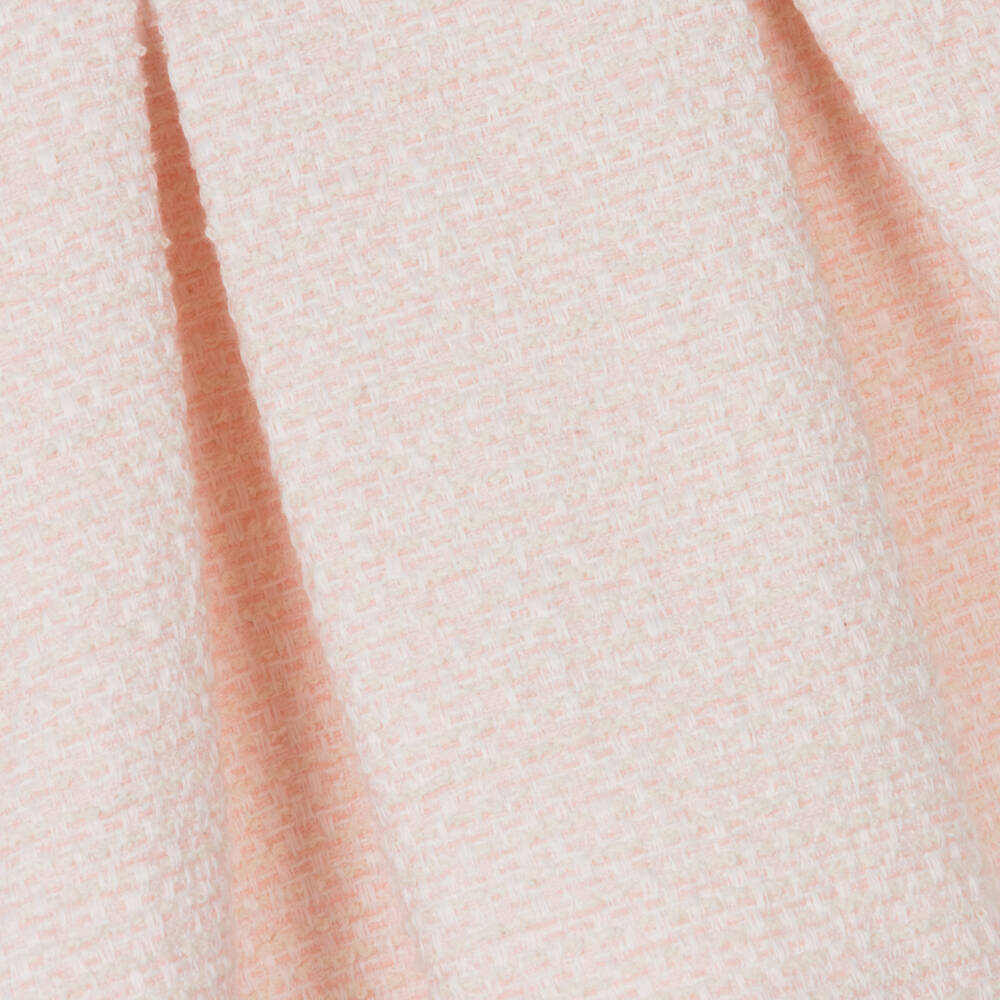 Tartine et Chocolat-Girls Pale Cotton Tweed Dress | Childrensalon Outlet