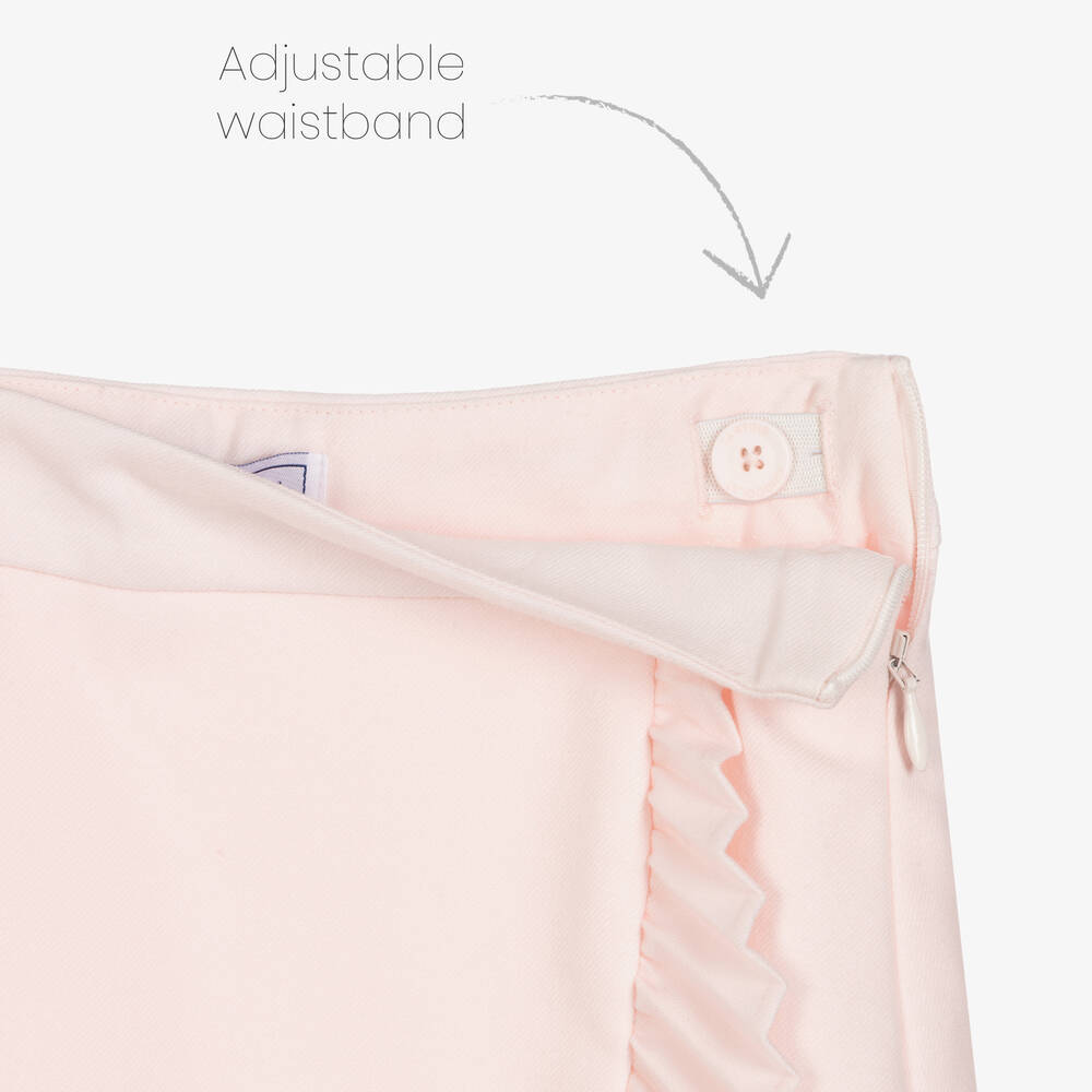 人気 ブランド 服をチェック - 最新トレンドファッション Tartine Skirt Frill Pleated Pink Girls - Chocolat et スカート