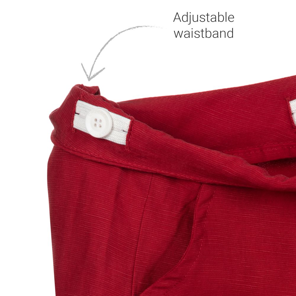 Tartine Et Chocolat Girls Red Ruffle Shorts Childrensalon Outlet