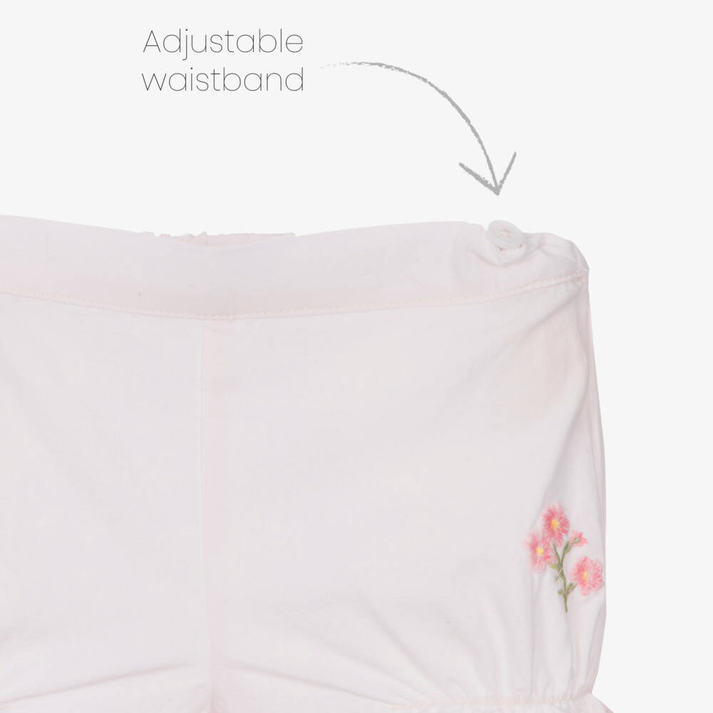 Tartine et Chocolat-Girls Rosy Cotton Blossom Ensemble | Childrensalon Outlet